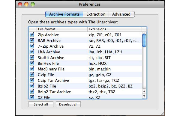 how to unrar a file on mac